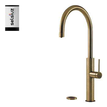 Selsiuz Motif 3-in-1 Gold single boiler - Titanium