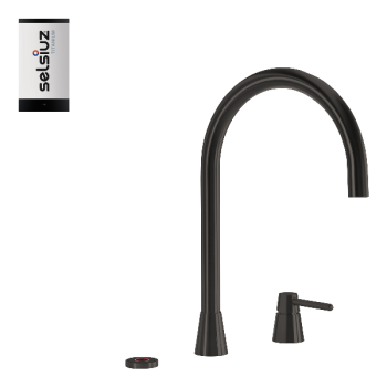 Selsiuz Osiris Cone Counter 3-in-1 Gun Metal single boiler - Titanium