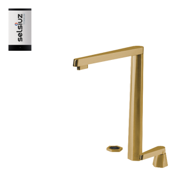 Selsiuz Osiris Hexagon 3-in-1 Gold single boiler - Titanium