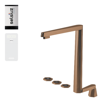 Selsiuz Osiris Hexagon 5-in-1 Copper single boiler - Titanium