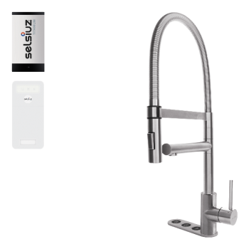 Selsiuz Unlimited 5-in-1 XL Inox single boiler - Titanium
